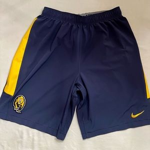 Nike University of California (Cal Bears) On-Field Dri-Fit Performance Shorts